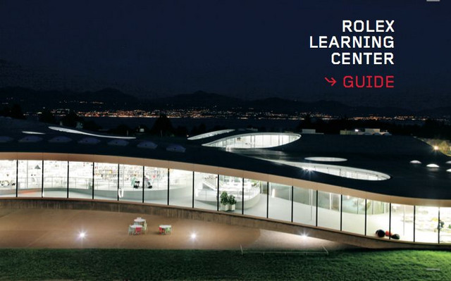 Rolex Learning Center - Guide  - Francesco Della Casa, Jacques Perret - EPFL Press