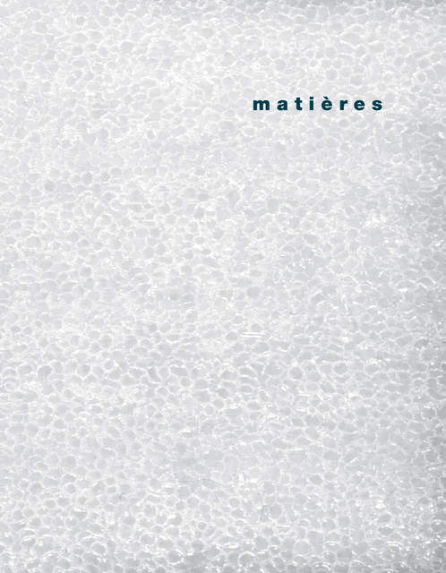 matières 4  - Alberto Abriani, Jacques Gubler, Bruno Marchand, Martin Steinmann - EPFL Press
