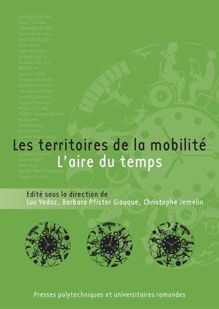 Les territoires de la mobilité  -  - EPFL Press